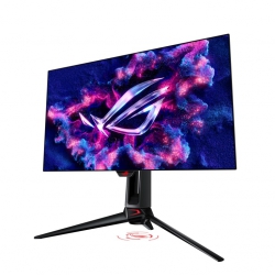 Монітор Asus 26.5&quot; ROG Swift PG27AQDP 2xHDMI, DP, 2xUSB, OLED, 2560x1440, 480Hz, 0.03ms, DCI-P3 99%, AdaptiveSync, Pivot, HDR400 90LM0A20-B01A70