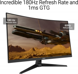 Монітор Asus 31.5&quot; TUF Gaming VG32WQ3B 2xHDMI, DP, MM, VA, 2560x1440, 180Hz, 0.5ms, sRGB 120%, CURVED, AdaptiveSync, HDR10 90LM0AP1-B01171
