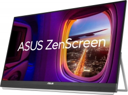 Монітор портативний Asus 27&quot; ZenScreen MB27ACF HDMI, USB-C, MM, IPS, 2560x1440, 100Hz, sRGB 99%, AdaptiveSync, Pivot, C-Clamp Arm 90LM0AU5-B01A71