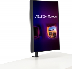 Монітор портативний Asus 27&quot; ZenScreen MB27ACF HDMI, USB-C, MM, IPS, 2560x1440, 100Hz, sRGB 99%, AdaptiveSync, Pivot, C-Clamp Arm 90LM0AU5-B01A71