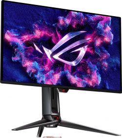 Монітор Asus 26.5" ROG Swift PG27UCDM 2xHDMI, DP, USB-C, 3xUSB, QD-OLED, 3840x2160, 240Hz, 0.03ms, DCI-P3 99%, FreeSync, Pivot, HDR400 90LM0B30-B01971