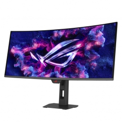 Монітор Asus 34&quot; ROG Strix XG34WCDG 2xHDMI, DP, USB-C, 3xUSB, Audio, QD-OLED, 3440x1440, 21:9, 175Hz, 0.03ms, DCI-P3 99.3%, CURVED, AdaptiveSync, HAS, HDR400 90LM0B70-B01171