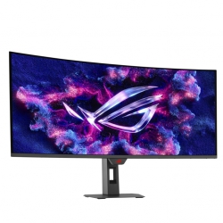 Монітор Asus 34&quot; ROG Strix XG34WCDG 2xHDMI, DP, USB-C, 3xUSB, Audio, QD-OLED, 3440x1440, 21:9, 175Hz, 0.03ms, DCI-P3 99.3%, CURVED, AdaptiveSync, HAS, HDR400 90LM0B70-B01171