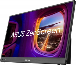 Монитор портативный Asus 16" ZenScreen MB16NCG mHDMI, 2xUSB-C, Audio, IPS, 2560x1600, 16:10, 155Hz, sRGB 100%, HDR10, Cover 90LM0CD1-B01N71