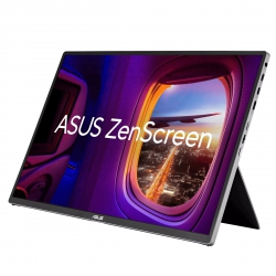 Монітор портативний Asus 16" ZenScreen MQ16FC mHDMI, USB-C, OLED, 1920x1200, 16:10, 1ms, DCI-P3 95%, HDR10, Cover 90LM0CNV-B01N71