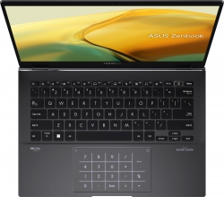 Ноутбук ASUS Zenbook 14 UM3402YA-KP751 14&quot; WQXGA IPS, AMD R5-7430U, 16GB, F1TB, UMA, NoOS, Черный 90NB0W95-M01C20