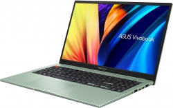 Ноутбук ASUS Vivobook S 15 K3502ZA-L1531 15.6" FHD OLED, Intel i5-12500H, 16GB, F1TB, UMA, NoOS, Зеленый 90NB0WK3-M00WU0