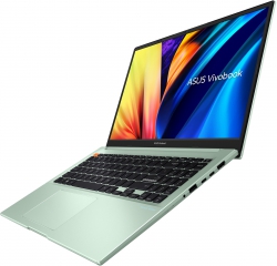 Ноутбук ASUS Vivobook S 15 K3502ZA-L1531 15.6" FHD OLED, Intel i5-12500H, 16GB, F1TB, UMA, NoOS, Зеленый 90NB0WK3-M00WU0