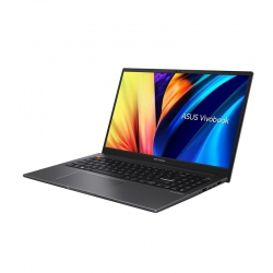 Ноутбук ASUS Vivobook S M3502QA-BQ218 15.6" FHD IPS, AMD R5-5600H, 8GB, F256GB, UMA, NoOS, Черный 90NB0XX2-M00A50
