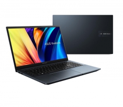 Ноутбук ASUS Vivobook Pro M6500QC-L1088 15.6" FHD OLED, AMD R5-5600H, 16GB, F512GB, NVD3050-4, NoOS, Голубой 90NB0YN1-M006V0