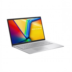 Ноутбук ASUS Vivobook 17 X1704ZA-AU386 17.3&quot; FHD IPS, Intel i5-1235U, 8GB, F512GB, UMA, NoOS, Серебристый 90NB10F1-M00FL0