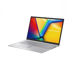 Ноутбук ASUS Vivobook 17 X1704ZA-AU386 17.3&quot; FHD IPS, Intel i5-1235U, 8GB, F512GB, UMA, NoOS, Серебристый 90NB10F1-M00FL0