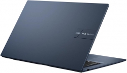 Ноутбук ASUS Vivobook 17 X1704ZA-AU143 17.3" FHD IPS, Intel i3-1215U, 8GB, F512GB, UMA, noOS, Синий 90NB10F2-M005Z0