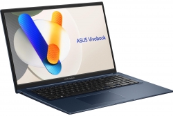 Ноутбук ASUS Vivobook 17 X1704VA-AU476 17.3" FHD IPS, Intel i7-1355U, 16GB, F512GB, UMA, NoOS, Блакитний 90NB10V2-M00W90