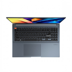 Ноутбук ASUS Vivobook Pro 16 K6602VV-MX079 16" 3.2K OLED, Intel i9-13900H, 16GB, F1TB, NVD4060-8, noOS, Блакитний 90NB1141-M00390