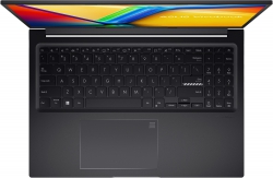Ноутбук ASUS Vivobook 16X ASUS M3604YA-L2086 16" 4K OLED, AMD R7-7730U, 16GB, F1TB, UMA, NoOS, Чорний 90NB11A1-M003F0