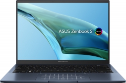 Ноутбук ASUS Zenbook S 13 UM5302LA-LV152 13.3" 2.8K OLED, AMD R7-7840U, 16GB, F1TB, UMA, noOS, Синий 90NB1233-M005V0