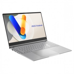 Ноутбук ASUS Vivobook S 15 M5506UA-MA043 15.6&quot; 2.8K OLED, AMD R9-8945HS, 32GB, F1TB, UMA, NoOS, Серебристый 90NB1473-M001R0