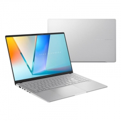 Ноутбук ASUS Vivobook S 15 S5507QA-MA044W 15.6&quot; 3K OLED, Qualcomm X Plus X1P 42 100, 16GB, F512GB, UMA, Win11, Серебристый 90NB14Q2-M004D0