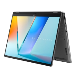 Ноутбук ASUS Vivobook Flip 14 TP3407SA-QL011W 14&quot; WUXGA OLED, Intel Ultra 5 226V, 16GB, F512GB, UMA, Win11, Серый 90NB14Y1-M000E0