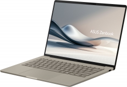 Ноутбук ASUS Zenbook A14 UX3407QA-QD202W 14" WUXGA OLED, Snapdragon X X1 26 100, 16GB, F512GB, UMA, Win11, Бежевый 90NB1501-M00F90