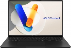 Ноутбук ASUS Vivobook S 16 S5606CA-RI045W 16" 3K OLED, Intel Ultra 7 255H, 32GB, F1TB, UMA, Win11, Черный 90NB1553-M00740