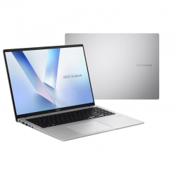 Ноутбук ASUS Vivobook 16 M1607KA-MB060 16&quot; WUXGA IPS, AMD AI 7 350, 16GB, F1TB, UMA, NoOS, Серебристый 90NB15F2-M004D0