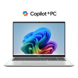 Ноутбук ASUS Vivobook 16 X1607QA-MB055W 16&quot; WUXGA IPS, Snapdragon X X1 26 100, 16GB, F512GB, UMA, Win11, Сріблястий 90NB15Z2-M004X0