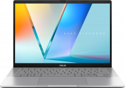 Ноутбук ASUS Vivobook S 14 S3407VA-LY015 14&quot; WUXGA IPS, Intel i5-13420H, 16GB, F512GB, UMA, NoOS, Серебристый 90NB1681-M000K0