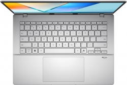 Ноутбук ASUS Vivobook S 14 S3407VA-LY015 14&quot; WUXGA IPS, Intel i5-13420H, 16GB, F512GB, UMA, NoOS, Серебристый 90NB1681-M000K0
