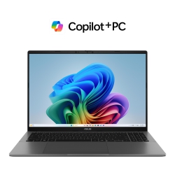 Ноутбук ASUS Vivobook S 16 S3607QA-PL006W 16&quot; 2.5K IPS, Snapdragon X1 26 100, 16GB, F1TB, UMA, Win11, Сірий 90NB16C2-M000P0