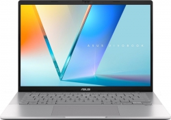 Ноутбук ASUS Vivobook S 14 M3407HA-SF079 14" WUXGA OLED, AMD R5-220, 16GB, F512GB, UMA, NoOS, Сріблястий 90NB16E2-M00700