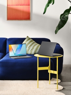 Ноутбук ASUS Vivobook S 14 M3407HA-SF079 14" WUXGA OLED, AMD R5-220, 16GB, F512GB, UMA, NoOS, Сріблястий 90NB16E2-M00700