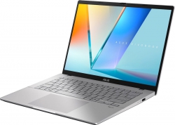 Ноутбук ASUS Vivobook S 14 M3407HA-SF079 14" WUXGA OLED, AMD R5-220, 16GB, F512GB, UMA, NoOS, Сріблястий 90NB16E2-M00700
