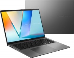 Ноутбук ASUS Vivobook S 16 M3607HA-RP011 16&quot; WUXGA IPS, AMD R5-220, 16GB, F512GB, UMA, NoOS, Серый 90NB16F1-M000K0