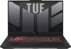 Ноутбук ASUS TUF Gaming A17 FA707XI-LL036 17.3" WQHD IPS, AMD R9-7940HS, 16GB, F1TB, NVD4070-8, NoOS, Сірий 90NR0FL6-M002B0