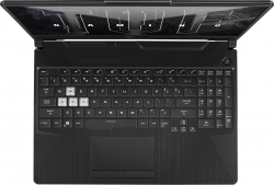 Ноутбук ASUS TUF Gaming A15 FA506NC-HN177 15.6&quot; FHD IPS, AMD R5-7535HS, 16GB, F512GB, NVD3050-4, noOS, Черный 90NR0JF7-M00EE0