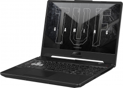 Ноутбук ASUS TUF Gaming A15 FA506NC-HN177 15.6&quot; FHD IPS, AMD R5-7535HS, 16GB, F512GB, NVD3050-4, noOS, Черный 90NR0JF7-M00EE0
