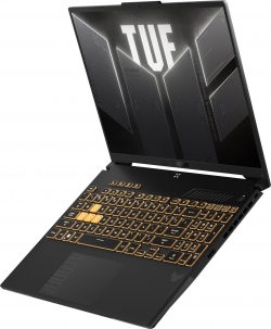 Ноутбук ASUS TUF F16 FX607VU-RL017 16" FHD IPS, Intel 5 210H, 16GB, F512GB, NVD4050-6, NoOS, Серый 90NR0N06-M00320