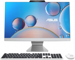 ПК Моноблок ASUS A3402WVAK-WA0030 23.8&quot; FHD AG, Intel 3-100U, 16GB, F512GB, UMA, WiFi, кл+м, без ОС, белый 90PT03T1-M000Y0