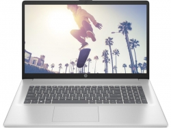 Ноутбук HP 17-cn2017ua 17.3" FHD IPS AG,Intel i5-1235U, 16GB, F512GB, UMA, DOS, сріблястий 91L40EA