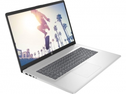 Ноутбук HP 17-cn2017ua 17.3" FHD IPS AG,Intel i5-1235U, 16GB, F512GB, UMA, DOS, сріблястий 91L40EA