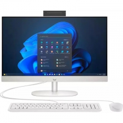 Комп&#39;ютер персональний моноблок HP 245-G10 23.8&quot; FHD IPS AG, AMD R5-7520U, 16GB, F512GB, UMA, WiFi, кл+м, 3р, Win11P, білий 936K4EA