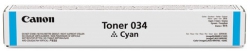 Тонер Canon 034 iRC1225 series (7300 стр) Cyan