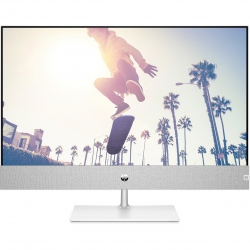 Комп'ютер персональний моноблок HP Pavilion 27" FHD IPS AG, Intel i7-13700T, 32GB, F1TB+2TB, NVD3050-4, WiFi, кл+м, DOS, білий 95Z24EA