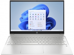 Ноутбук HP Pavilion 15-eh1067ua 15.6" FHD IPS AG, AMD R5-5500U, 16GB, F1024GB, UMA, Win11, серебристый 9H8L4EA