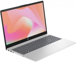 Ноутбук HP 15-fc0027ua 15.6" FHD IPS AG, AMD R3-7320U, 8GB, F512GB, UMA, DOS, сріблястий 9H8N6EA