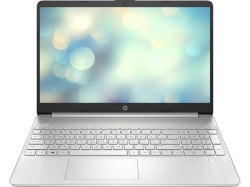 Ноутбук HP 15s-fq5038ua 15.6" FHD IPS AG, Intel i7-1255U, 16GB, F512GB, UMA, DOS, сріблястий 9H8T9EA