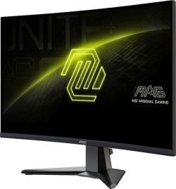 Монітор MSI 27&quot; MAG 27C6X 2xHDMI, DP, USB-C, 2xUSB, Audio, VA, 250Hz, 1ms, sRGB 99%, CURVED, AdaptiveSync 9S6-3CE01M-002