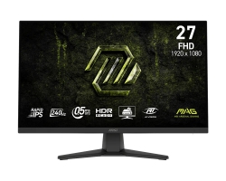 Монитор MSI 27" MAG 272F-X24 2xHDMI, DP, Audio, IPS, 240Hz, 0.5ms, sRGB 122%, FreeSync 9S6-3CE51T-011